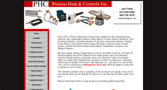 Desktop Screenshot of processheatandcontrols.com